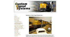 Desktop Screenshot of customsignalsystems.com